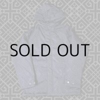 SANROKU NYLON HOODIE JACKET "GEOMETRIC" (Black)