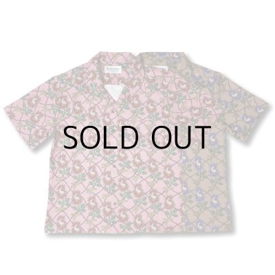 画像1: ILLSYNAPSE PATTERN SHIRT "ROSE OF CHICKEN"