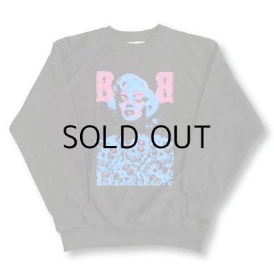 画像1: SECONDKNOCK SWEAT SHIRT "BERZERK BEAUTY"