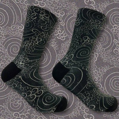 画像2: "SPIRAL CLOUD" SOCKS