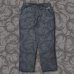 画像2: HIRO "BLACK FLAME CAMO" PATTERN PANTS (2)