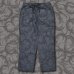 画像1: HIRO "BLACK FLAME CAMO" PATTERN PANTS (1)