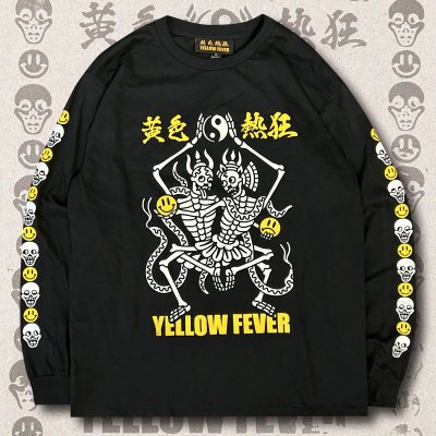 画像2: YELLOW FEVER x JACOBO AMADOR L/S T-SHIRT (GID)