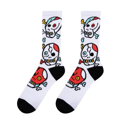 画像2: IZUMONSTER×STAY GOLD SOCKS "ガイコツ総柄"