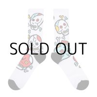 IZUMONSTER×STAY GOLD SOCKS "ガイコツ総柄"