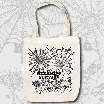 画像1: Kleaning Service × HORITATSU ZIP TOTE BAG 