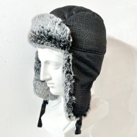 SANROKU BOMBER HAT "GEOMETRIC"