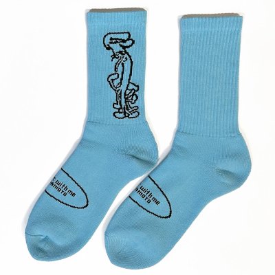 画像3: AKI YAMAMOTO × THE CHILDHOOD HOME socks "COME WALK WITH ME"