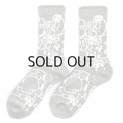 画像1: AKI YAMAMOTO × THE CHILDHOOD HOME socks "THE CHILDHOOD HOME"