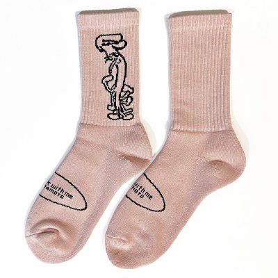 画像5: AKI YAMAMOTO × THE CHILDHOOD HOME socks "COME WALK WITH ME"