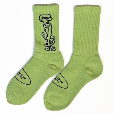 画像4: AKI YAMAMOTO × THE CHILDHOOD HOME socks "COME WALK WITH ME"