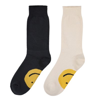 画像1: STAYGOLD×HIPPI "SMILE ON THE SOLE" socks