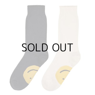 画像1: STAYGOLD×HIPPI "SMILE ON THE SOLE" socks