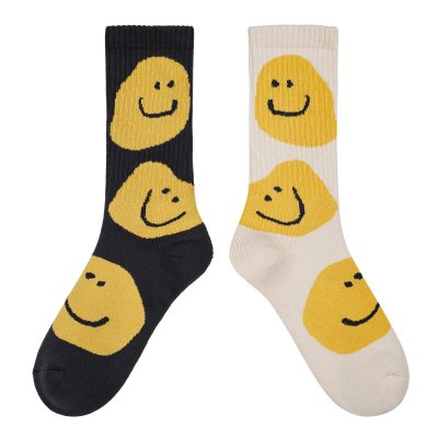 画像1: STAYGOLD×HIPPI "SMILE" socks