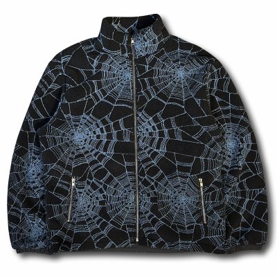 画像1: HORITATSU "SPIDER WEB" FLEECE JACKET