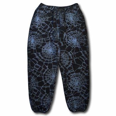 画像1: HORITATSU "SPIDER WEB" FLEECE PANTS