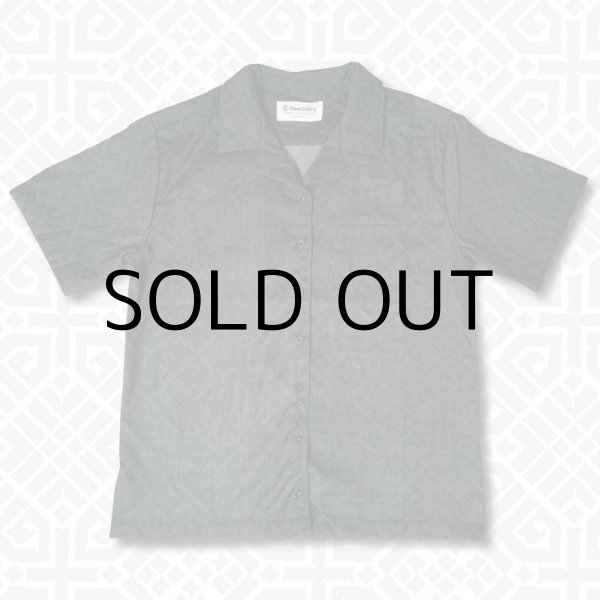 画像1: SANROKU SUMMER CORDUROY SHIRT "Geometric" (1)