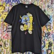 画像1: 力王駄菓子屋 T-SHIRT "邪悪丸" (Black) (1)