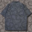 画像2: HIRO "BLACK FLAME CAMO" PATTERN SHIRT (2)