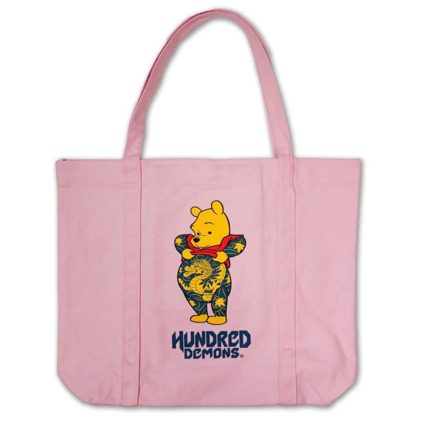 画像1: TATPOOH TOTE BAG(Pink) (1)