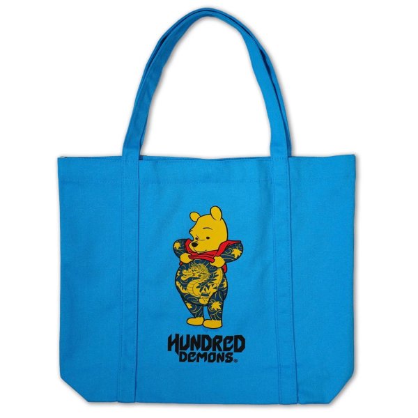 画像1: TATPOOH TOTE BAG(Blue) (1)