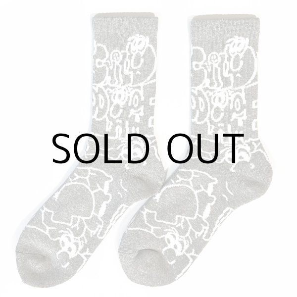 画像1: AKI YAMAMOTO × THE CHILDHOOD HOME socks "THE CHILDHOOD HOME" (1)